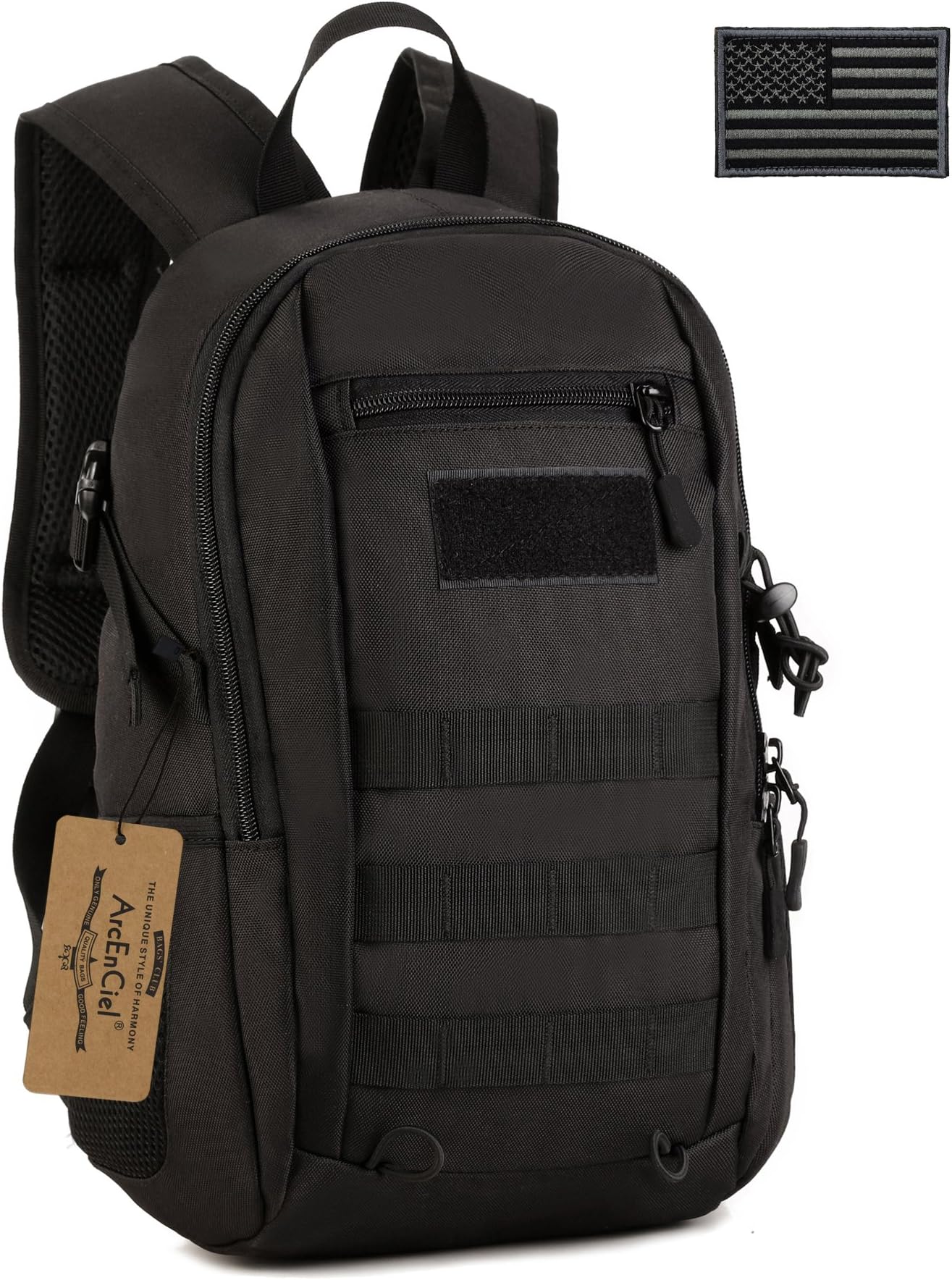 ArcEnCiel Kid's Tactical Backpack with Patch