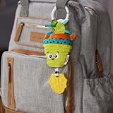 LAMAZE Candy The Carrot Clip On Pram Baby Toy Multicoloured Newborn Sensory view 8