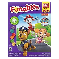 Funables Fruity Snacks, PAW Patrol, Assorted