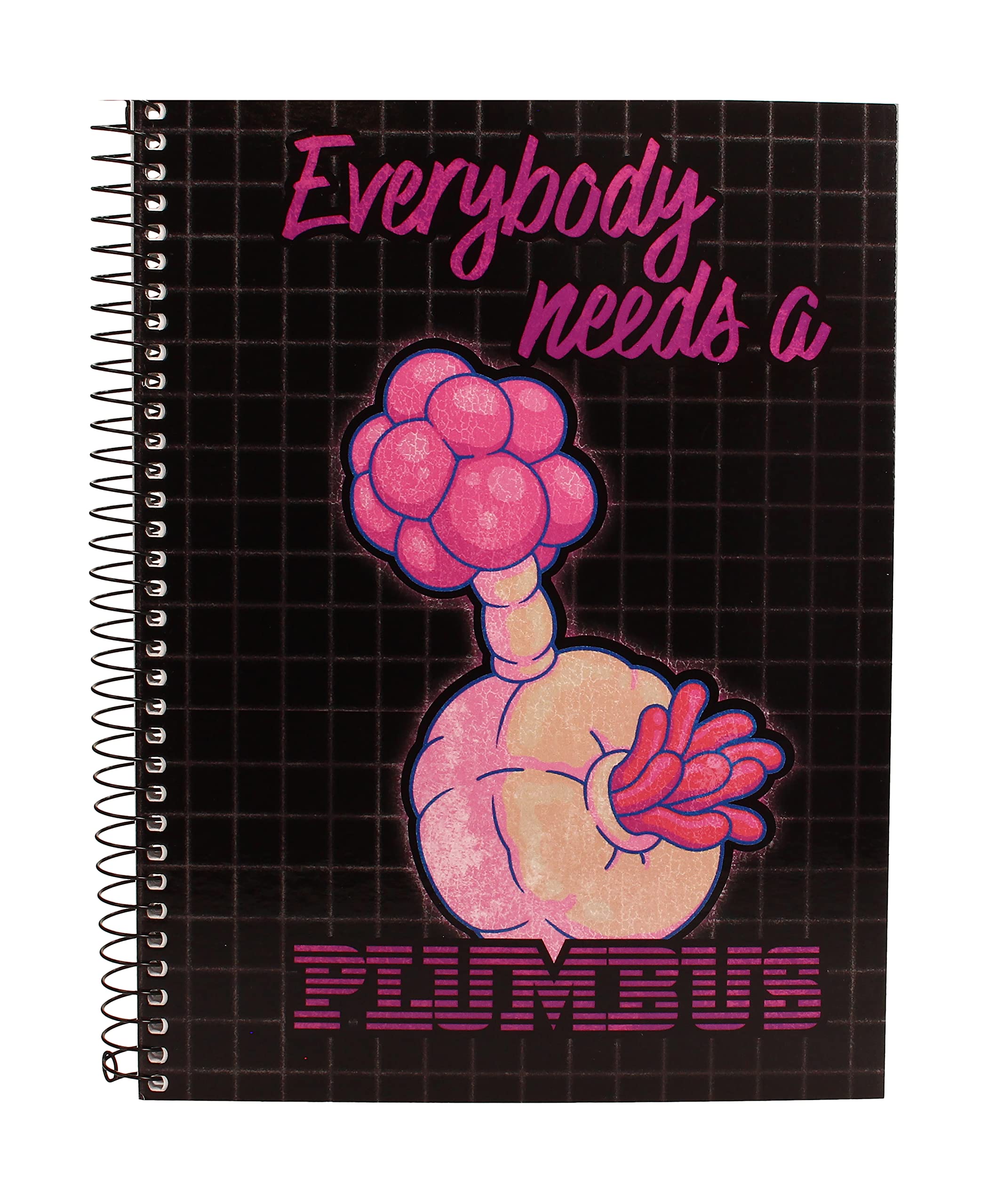 SD toys Plumbus Rick and Morty Spiral Notebook