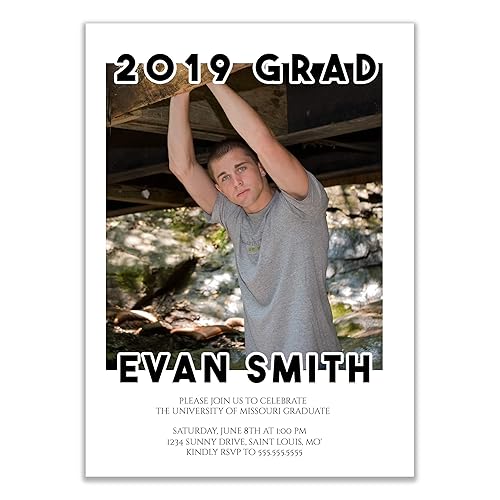 Amazon.com: Graduation Party | Personalized Invitations: Handmade