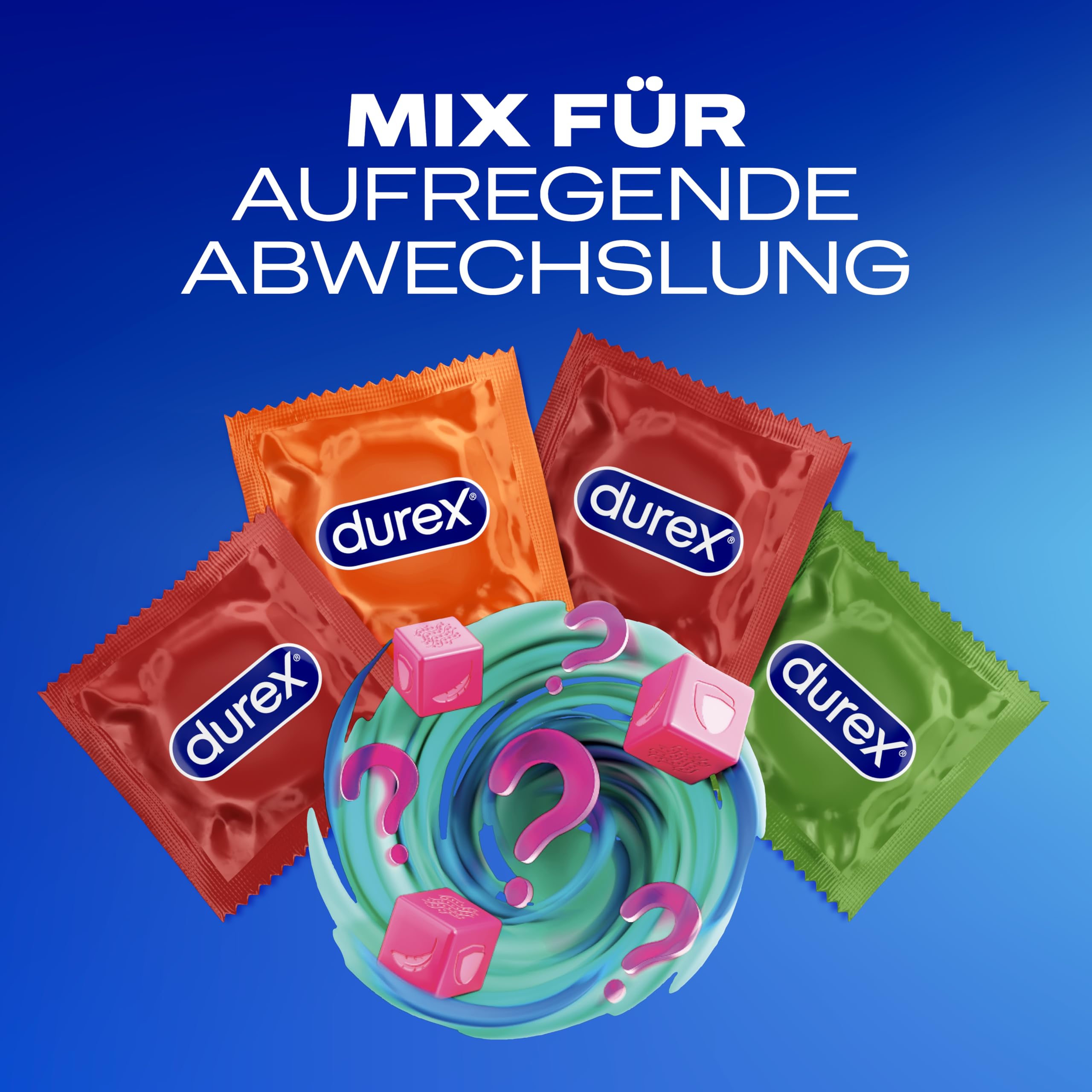 Durex Überrasch' Mich Kondome – Mixpack - Probierpaket - JGA - 30er Großpackung (1x 30 Stück) 6