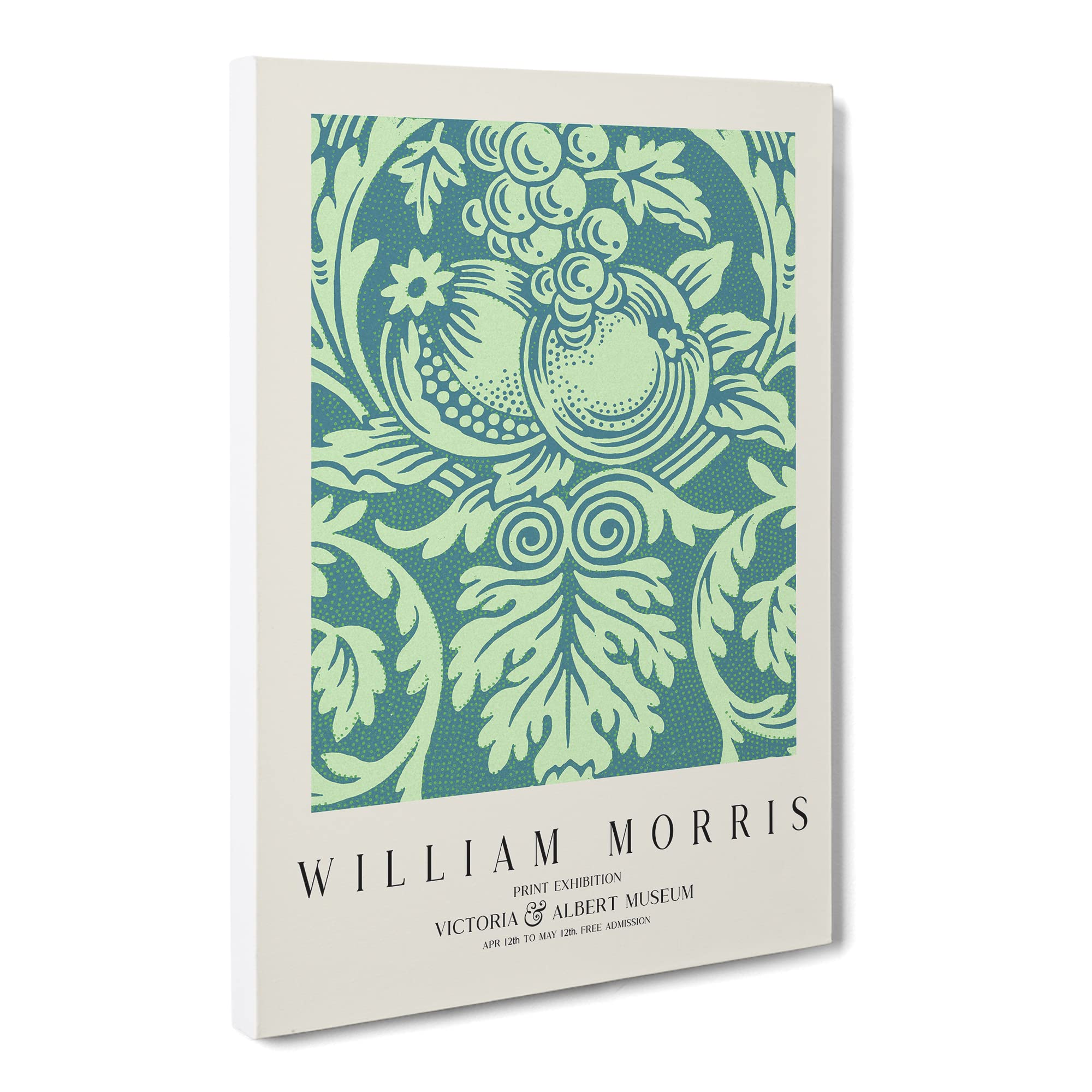Queen Anne By William Morris Canvas Print | Gallery Wrapped 30mm Frame Wall Art | 20x14 inches | Ready to Hang | Classic People Picture | Living Room Bedroom Lounge Office