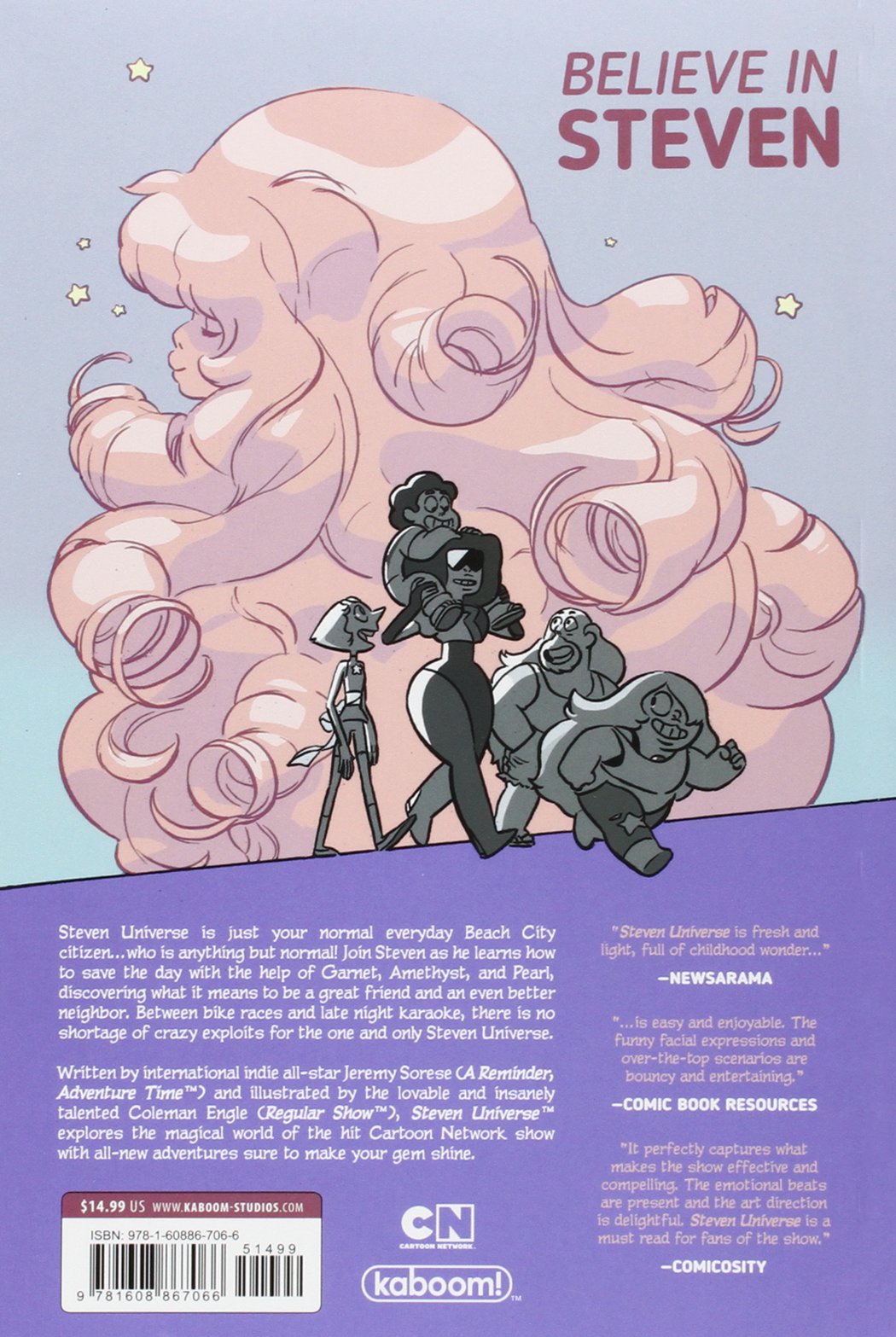 Amazon Com Steven Universe Vol 1 9781608867066 Sorese Jeremy Sugar Rebecca Engle Coleman Books