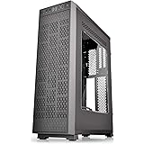 Thermaltake Core G3 Black Slim Small Form Factor ATX Perforated Metal Front and Top Panel Gaming Computer Case 2.0 Edition wi