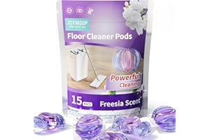 JOYMOOP Floor Cleaner for Mopping, 15 PCS Mopping Solution, Hardwood Floor Cleaner, Works Perfectly with Mop Bucket