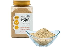 JEOLLANAMDO Fermented Soybean Powder [ Korean Pantry ] Traditional Cheonggukjang Recipe, Vegan, No GMO or Gluten, Origin of Natto [ JRND Foods ] 180g