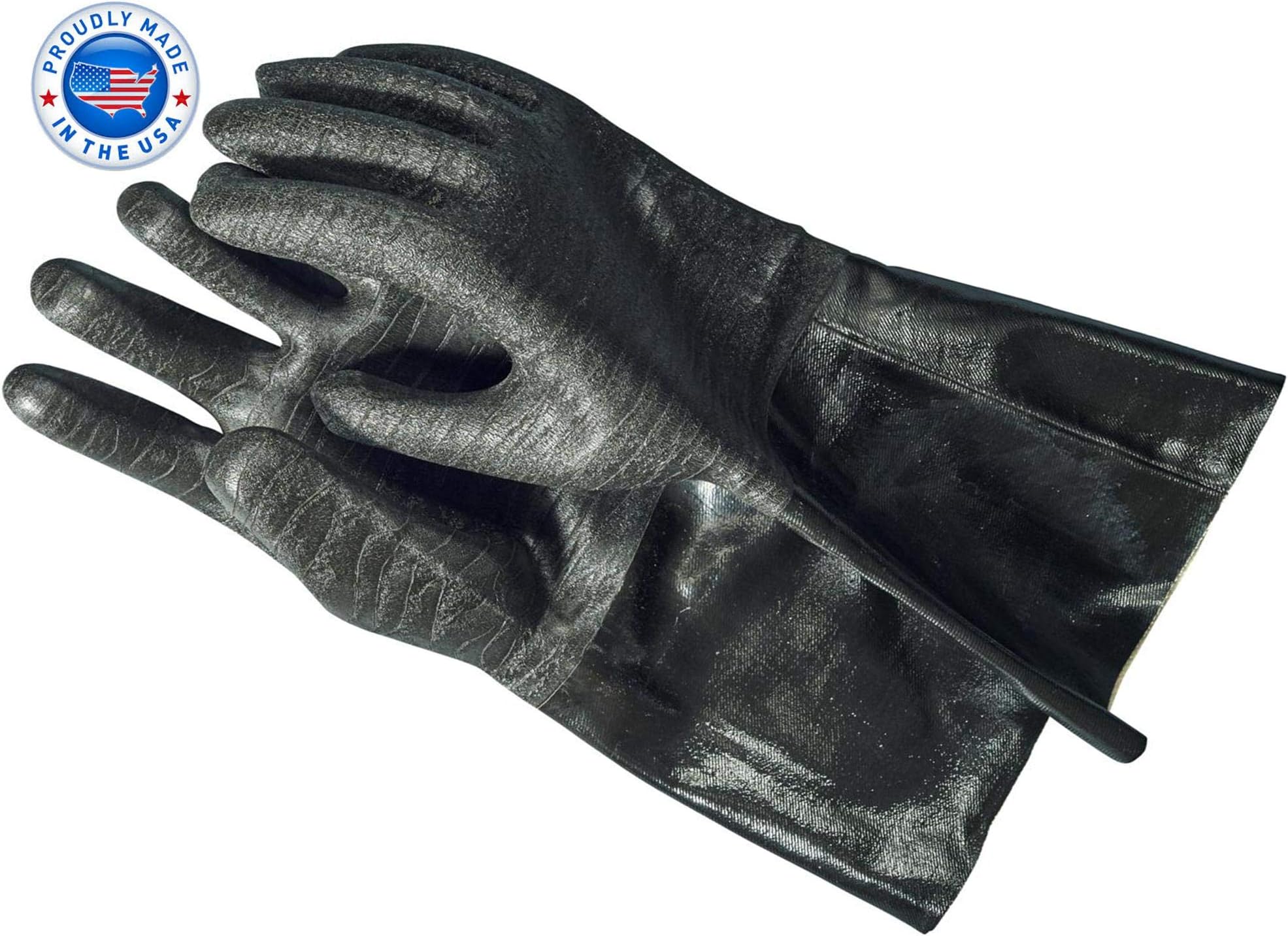 Artisan Griller 17" Insulated Heat Resistant BBQ Gloves -Handle Food On Your Barbecue, Smoker, Grill-1 Pair