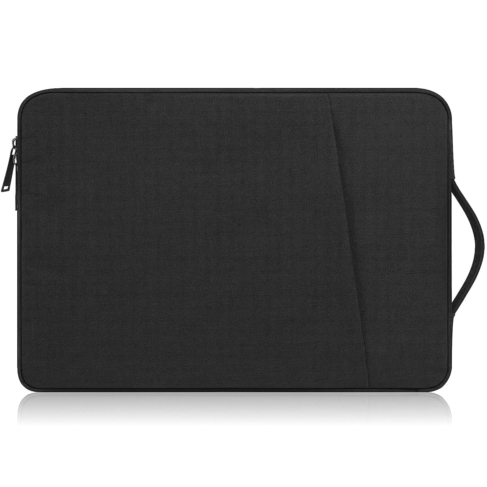 Laptop Sleeve Case for MacBook Air 15 inches (M5/M4/M3/M2,2026-2023) A3449 A3241 A3114 A2941 Handbag Package Pouch Portable Carrying Travel with Stainless Steel Zipper Polyester Accessories