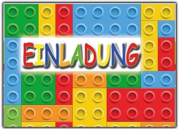 12 Er Set Lustige Einladungskarten Zum Kindergeburtstag