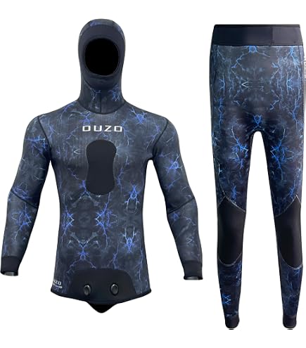 Amazon.com: OMER 7mm Holostone Camouflage Spearfishing Wetsuit