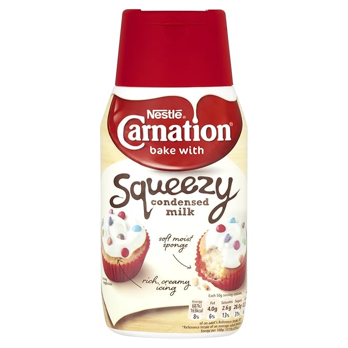 Carnation Squeezy Sweetened Condensed Milk, 450g Amazon.co.uk Grocery