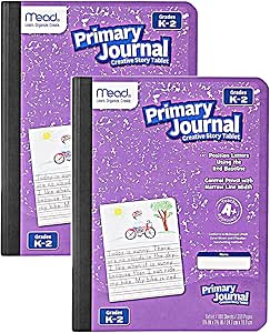 Amazon.com : Mead Primary Journal Kindergarten Writing Tablet 2 Pack