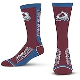 For Bare Feet MVP Crew Sock NHL Large