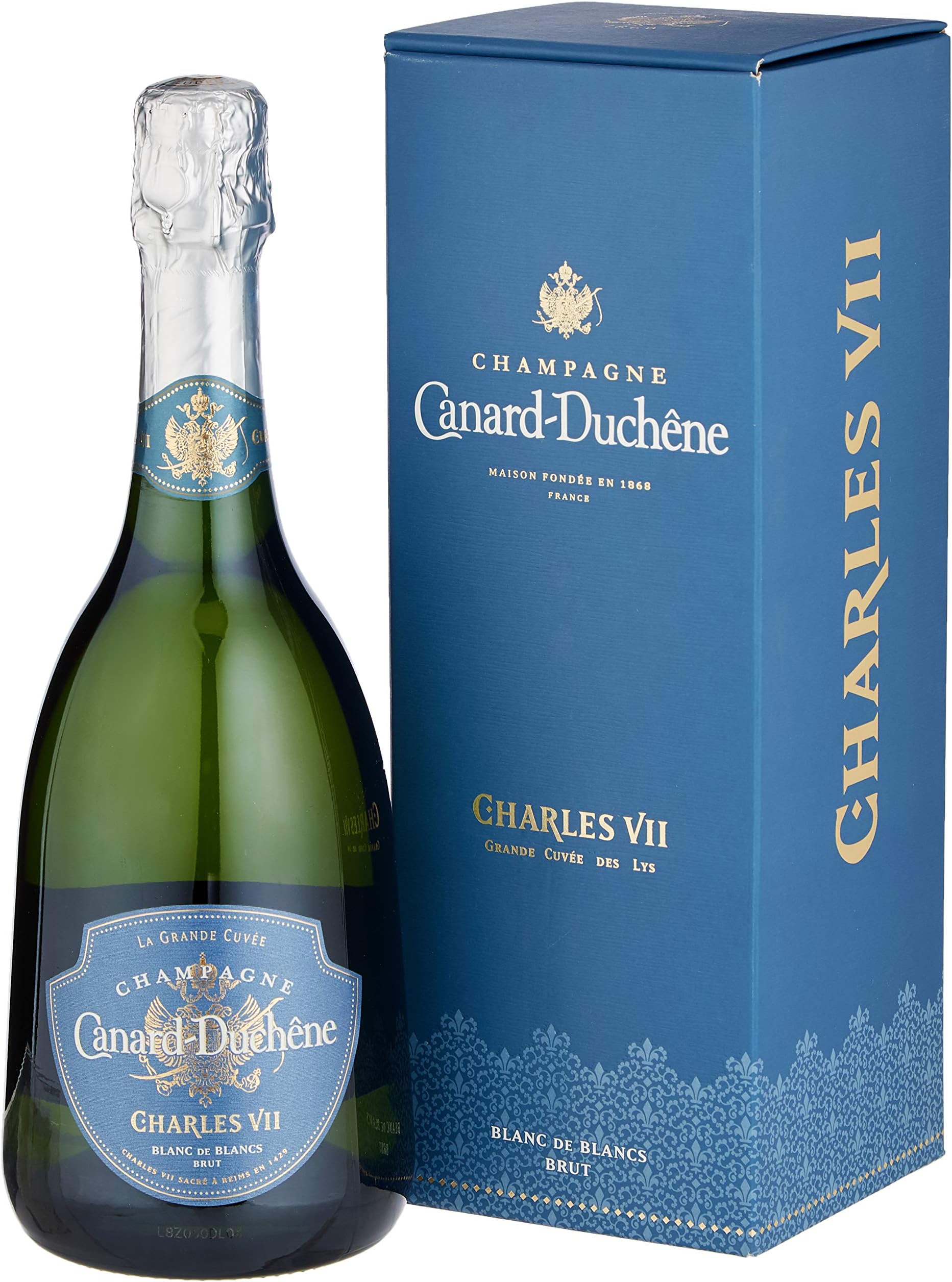 Canard Duchene Charles VII Blanc de Blancs Grande Cuvee des Lys Wine