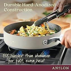 Anolon Achieve Hard Anodized Nonstick Sauté Pan