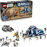LEGO Star Wars Epic Battle Set Co-Pack - Pretend Play Building Toy for Boys & Girls, Ages 7+ - Includes 13 Droid Figures, 6 Minifigures, & Bonus Gift - Gift for Birthdays - 66808