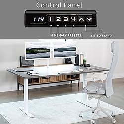 VIVO Electric 71 x 36 in Standing Desk, Memory
