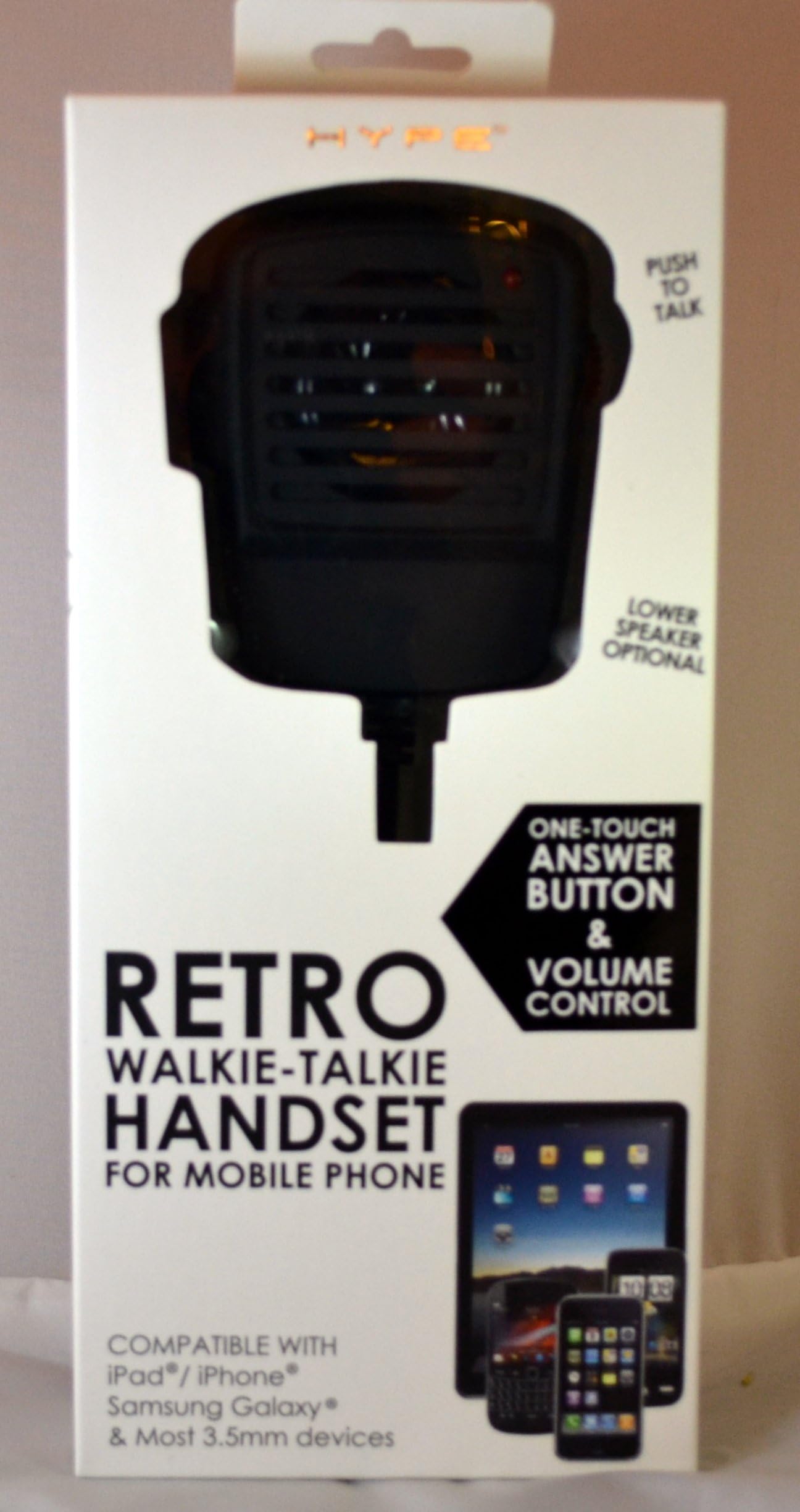 Walkie Talkie Handset for Mobile Phones/Tablets