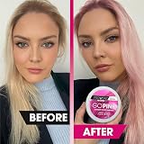 PROVOKE Go Pink Temporary Colour Hair Mask 300 ml – 8 Washes Keratin Enriched view 7