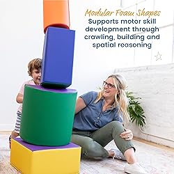 ECR4Kids SoftZone Climb and Crawl Playset, Building