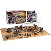 Warhammer 40,000 Starter Set 2026 Edition &ndash; Complete Two-Army Battle Set with 46 Push-Fit Miniatures, Core Rules Book, Terrain &amp; Game Boards