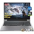 HP Omen 16 Gaming Laptop 16.1" FHD IPS 144Hz Intel 16-core i7-14650HX (>i9-13900HX) 64GB RAM 4TB SSD GeForce RTX 4060 RGB Backlit Thunderbolt FHD Privacy Camera Fast Charge Win11 w/ICP Accessory