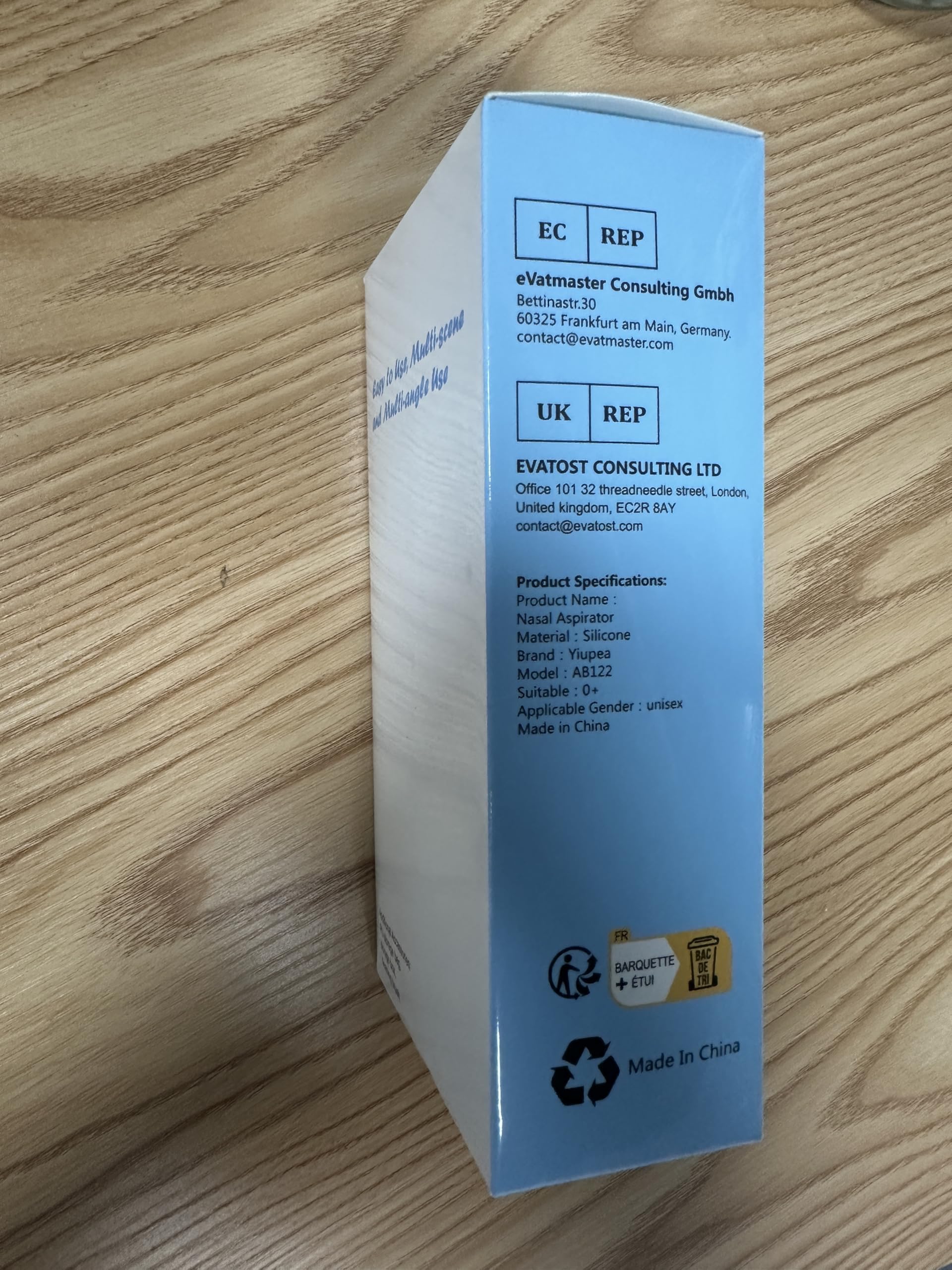 Yiupea Baby Nasal Aspirator & Nasal Cleaner, Soft Silicone and Easy to Use | Reusable | Easy to Carry, for Baby Toddler