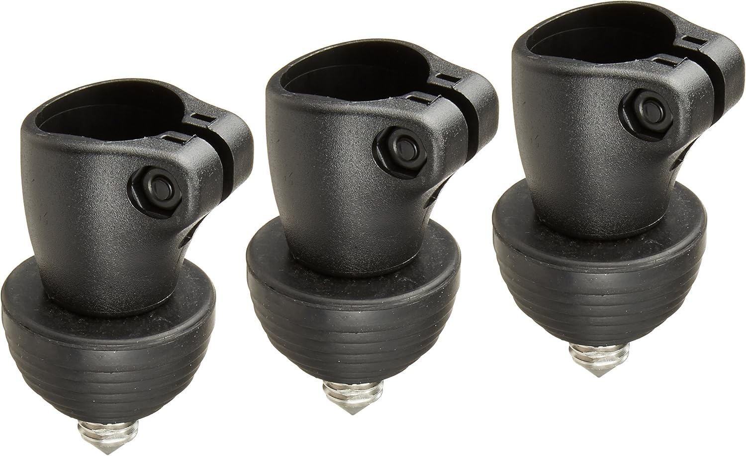 Manfrotto 22SPK3 Tripod Feet (Set of 3), Black, 22,5mm