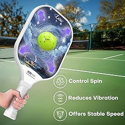 LUZZ Pickleball Paddles Set of 2, T700 Carbon Fiber
