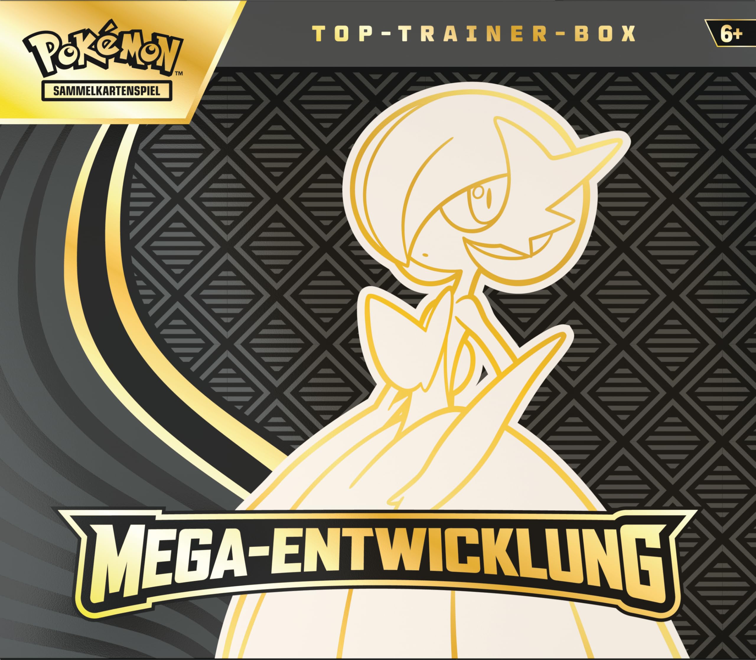Pokémon-Sammelkartenspiel: Top-Trainer-Box Mega-Entwicklung: Guardevoir (1 Vollbild-Promokarte, 9 Boosterpacks & Zubehör) 2
