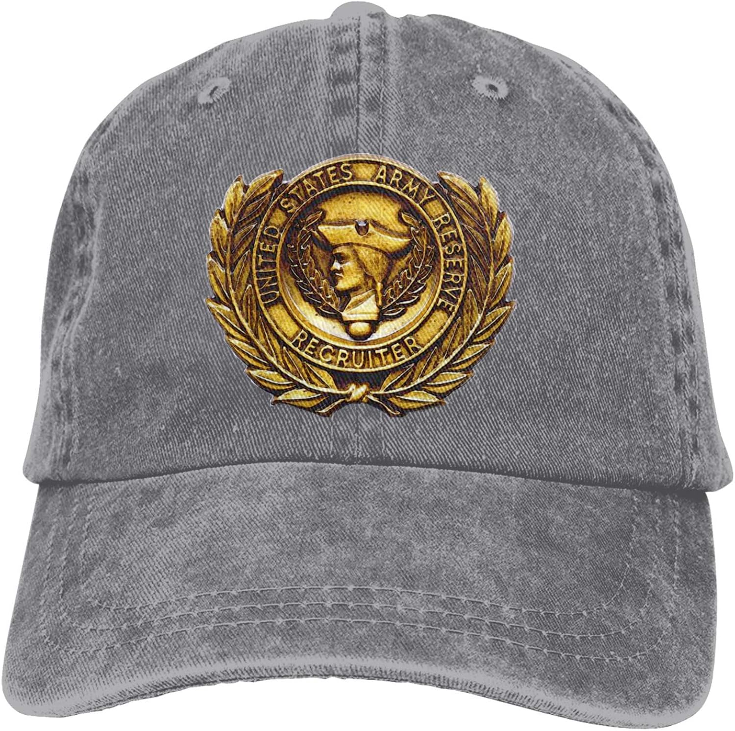 Us Army Reserve Recruiter Baseball Cap Adult Cap Denim Dad Hat Vintage 