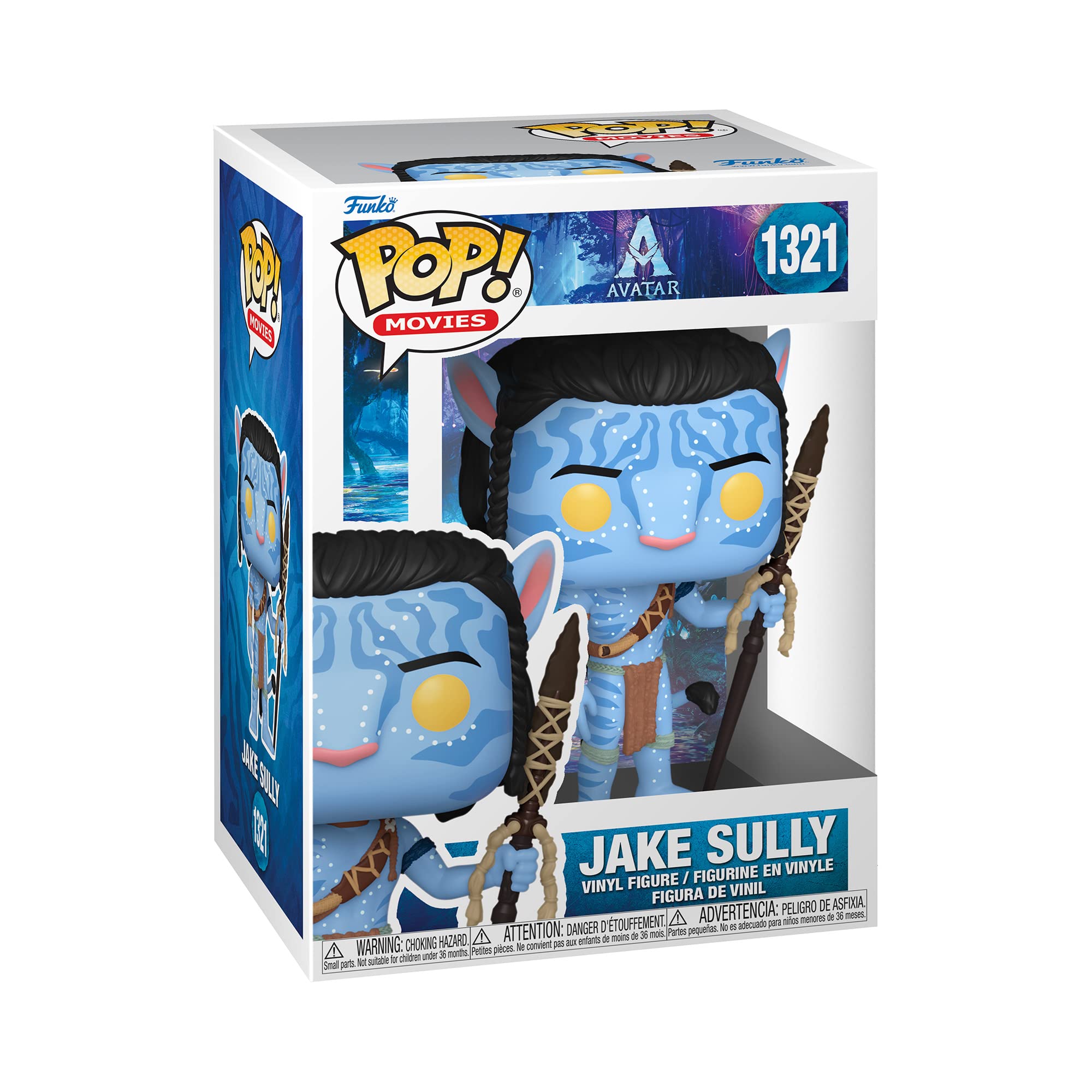 Funko POP! Movies: Avatar - Jake Sully - Avatar: the Way Of Water - Collectable Vinyl Figure - Gift Idea - Official Merchandise - Toys for Kids & Adults - Movies Fans - Model Figure for Collectors
