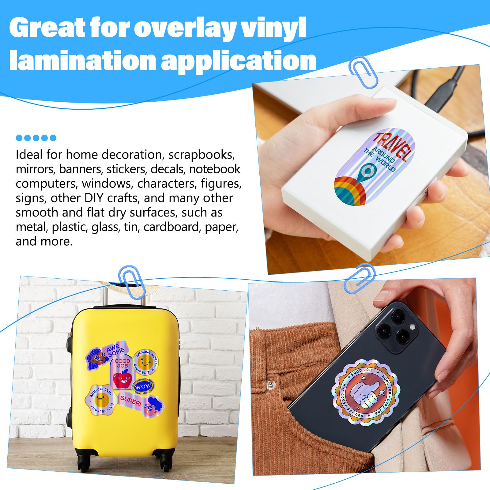 TECKWRAP Printable Vinyl Sticker Paper for Inkjet
