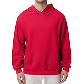 Pepypepy Men’s Lightweight Thin Cotton Hooded Sweatshirt – Casual Pullover Hoodie for Spring & Fall Layering