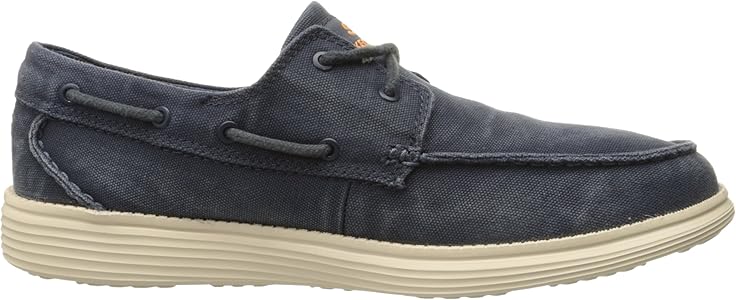 navy leather skechers