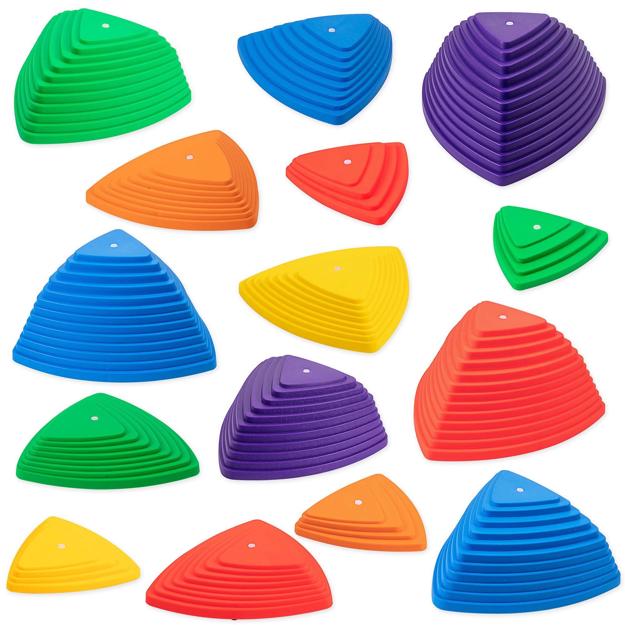 Buy Sunny & Fun 15pc Balance Stepping Stones Obstacle Course for Kids