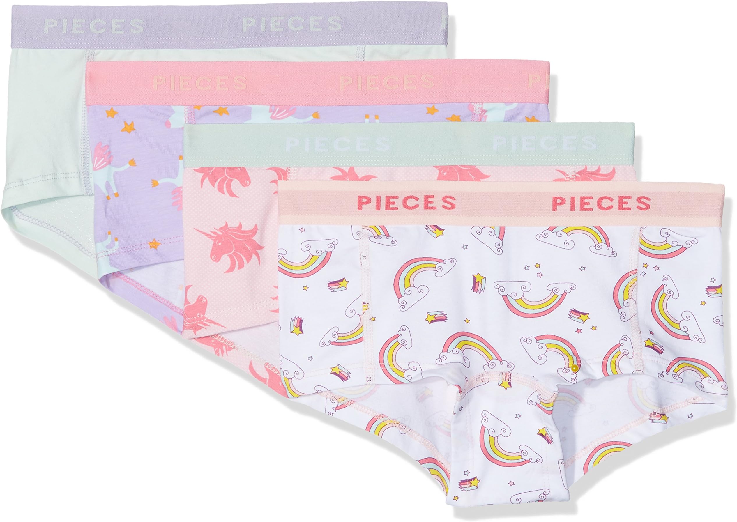 Pieces Women's Boy Short (Pack of 4)