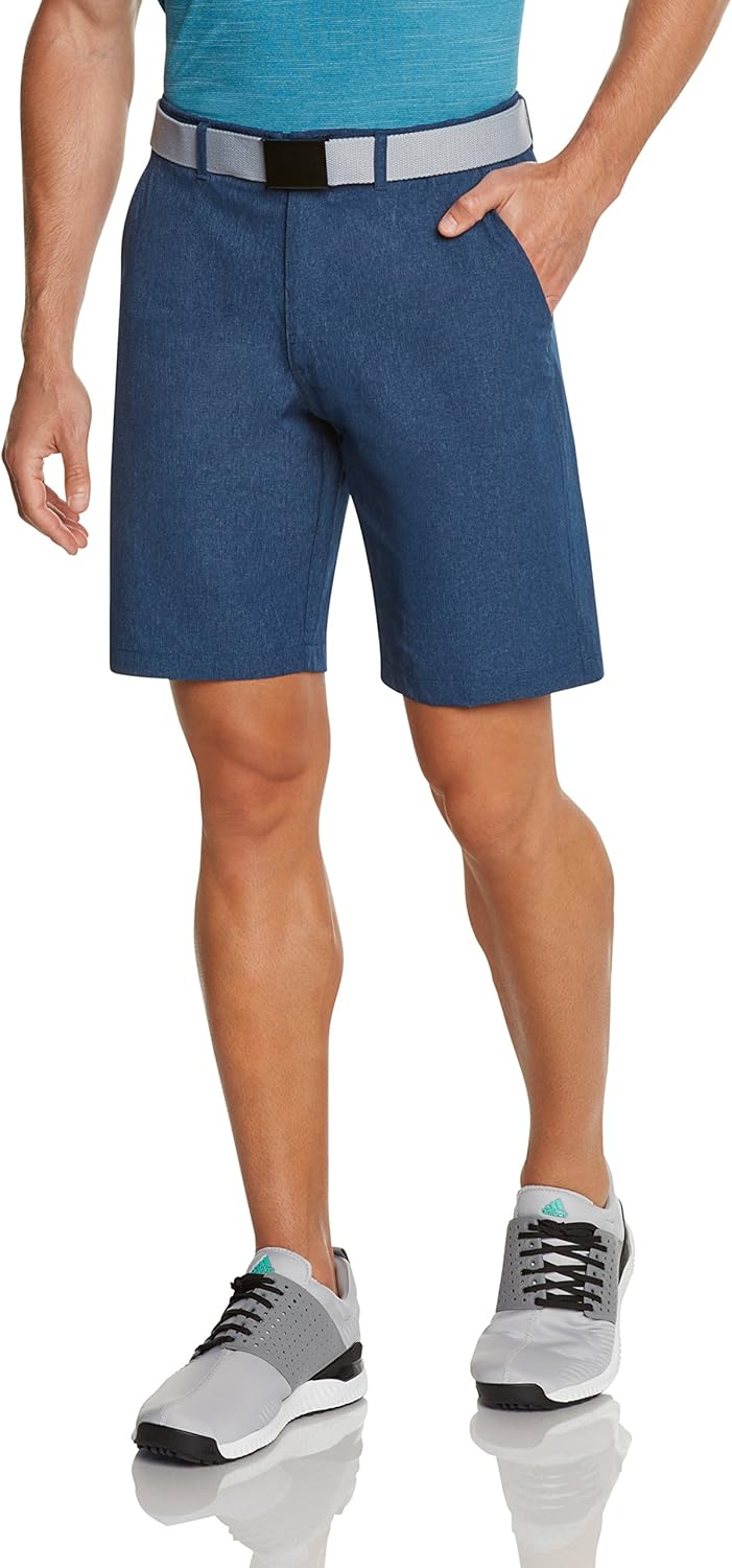 Mens Dry Fit Golf Shorts - Quick Dry Casual Chinos w/Elastic Waist, 10" Inseam : Clothing