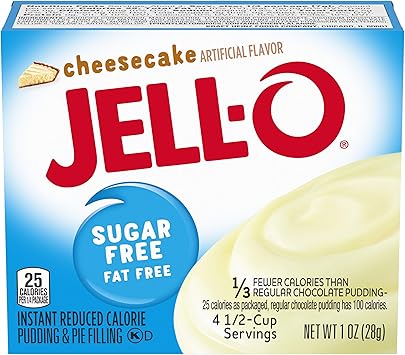 Jell O Fromage Sans Sucre Et Farcissement Instantane En Calories