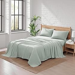 Casa Platino Queen Sheet Set, Pre-Washed Bed Set