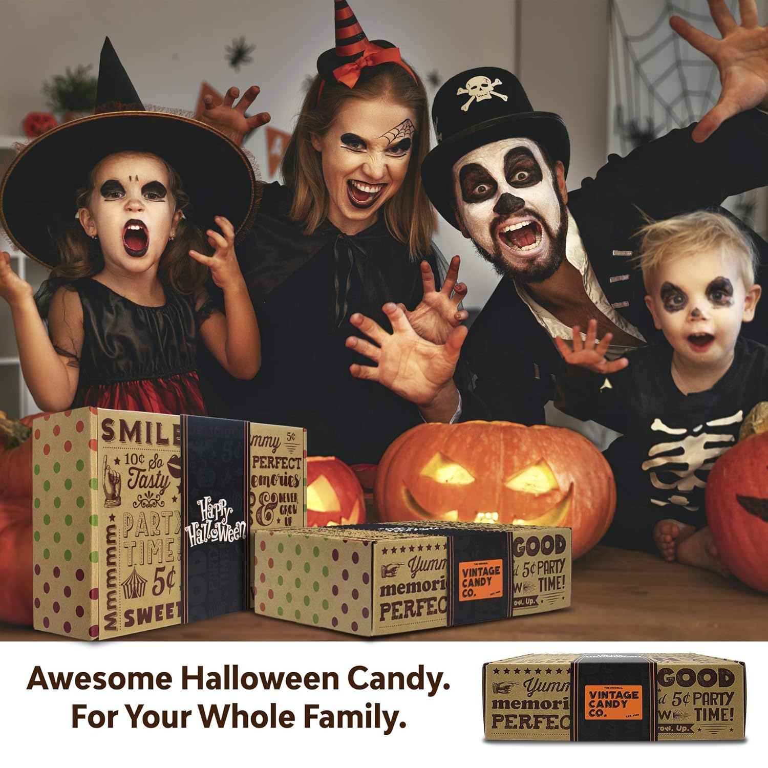 HALLOWEEN CANDY CARE PACKAGE LOADED GIFT ASSORTMENT Filled With Milk Chocolate Skulls, Eyeballs, Pumpkins, Seasonal Foil Candies, Candy Corn + More! PERFECT For Girls Boys Kids College Students Adults : Grocery & Gourmet Food