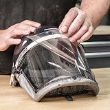 Trend Airshield Pro Clear Replacement Visor Overlays 10 Pack AIR/P/3C Face view 7