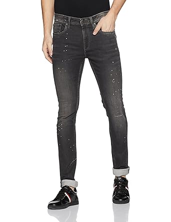 jack and jones liam skinny fit black