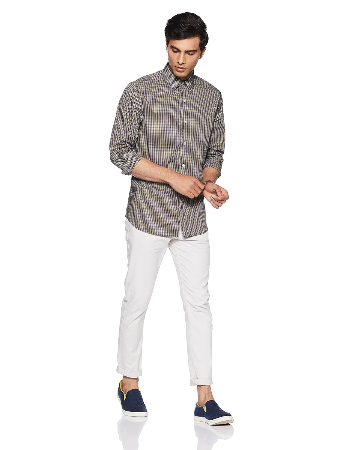 gap men's plain regular fit cotton casual shirt
