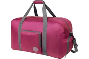 Foldable Duffle Bag 24" 28" 32" 36" 60L 80L 100L 120L for Travel Gym Sports Lightweight Luggage Duffel By WANDF