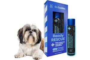 Dr. Cuddles ReadyRESCUE - Dog First Aid Kit Essential - Activated Charcoal Detox for Dogs, Cats, Pets - Animal First Aid Kit 
