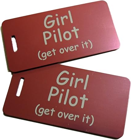pilot luggage tags