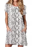 Alaster Women's 2025 Casual T Shirt Summer Dress