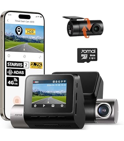 Amazon.com: 70mai Accessory: Replacement Components for 4K Dash